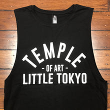 Load image into Gallery viewer, TANKTOP - &#39;Temple of Art Little Tokyo&#39; (Black)
