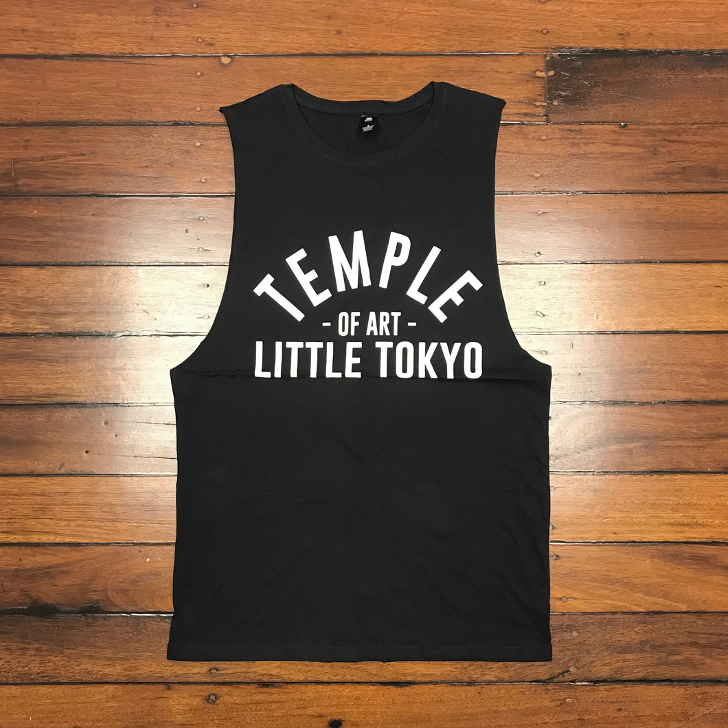 TANKTOP - 'Temple of Art Little Tokyo' (Dark Navy)